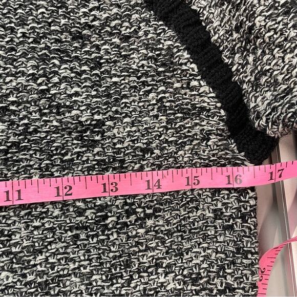 Lululemon Black White Marled Knit Crew Neck Sweater Tunic *XS/S - Picture 9 of 9